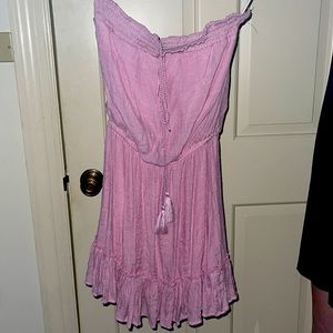 A light pink dress from fashion nova